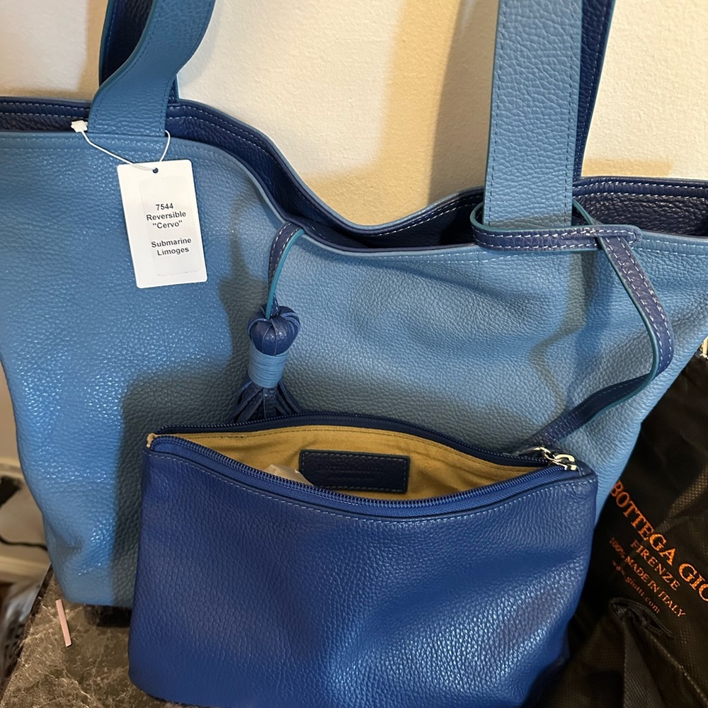 Bottega Giotti Tote Bag + Wallet